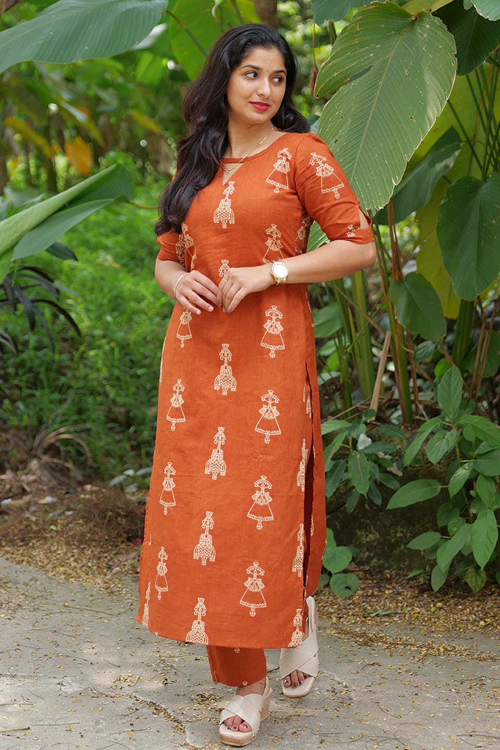 Esha Kurti and Bottom Sete